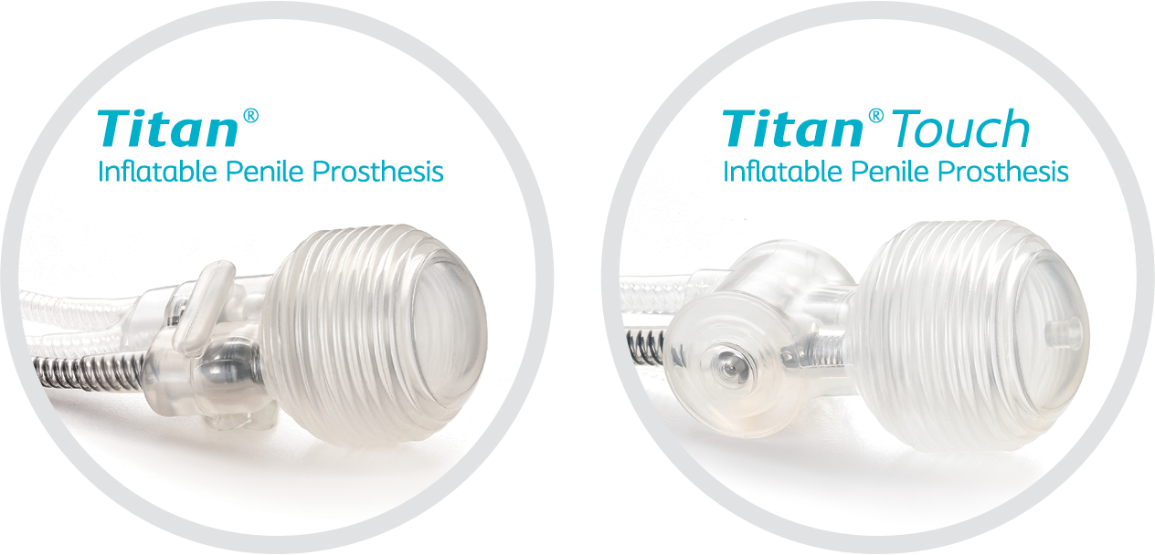 titan penile implant pumps