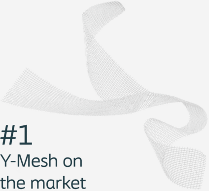 An image of the Coloplast Restorelle Y-Mesh alongside the words 