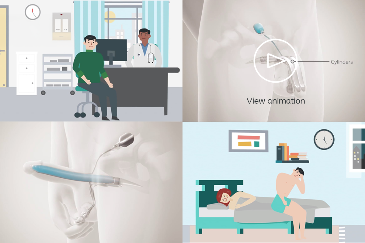 Thumbnails of four different resources available to healthcare professionals
