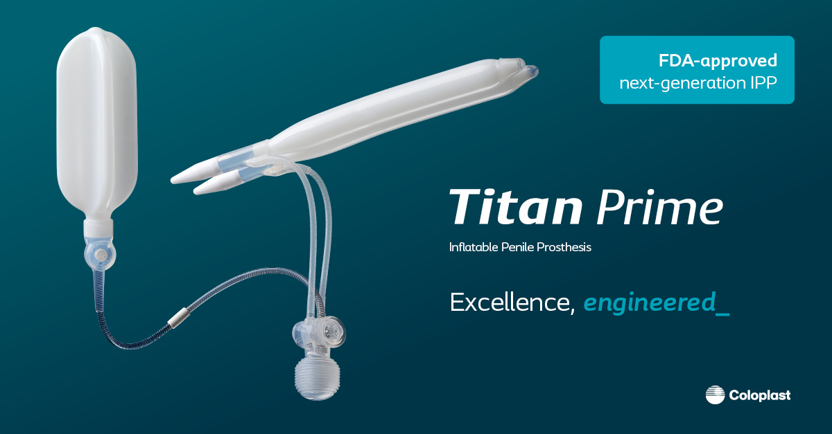 FDA-approved next-generation IPP - Titan Prime Inflatable Penile Prosthesis | Excellence, engineered_