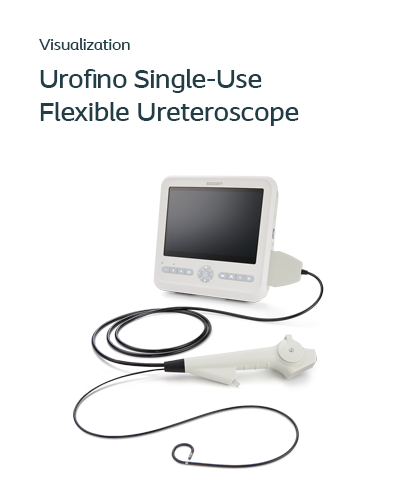 Visualization - Urofino Single-use flexible ureteroscope